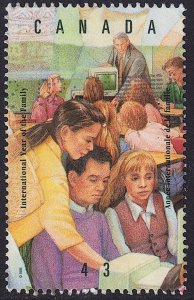 Canada - 1994 - Scott #1523d - used - UN International Year of the Family