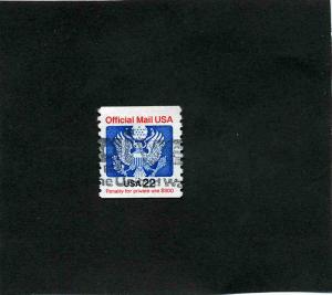 US Official Stamp catalog # O136