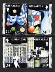 GIBRALTAR - 1993 - Europa, Contemporary Art - Perf 4v Set - Mint Never Hinged