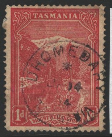 Tasmania Sc#103 Used - Inverted Watermark