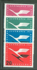 Germany #C61-4 Unused Single (Complete Set)