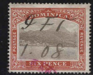 DOMINICA Scott 30 Used Manuscript cancel