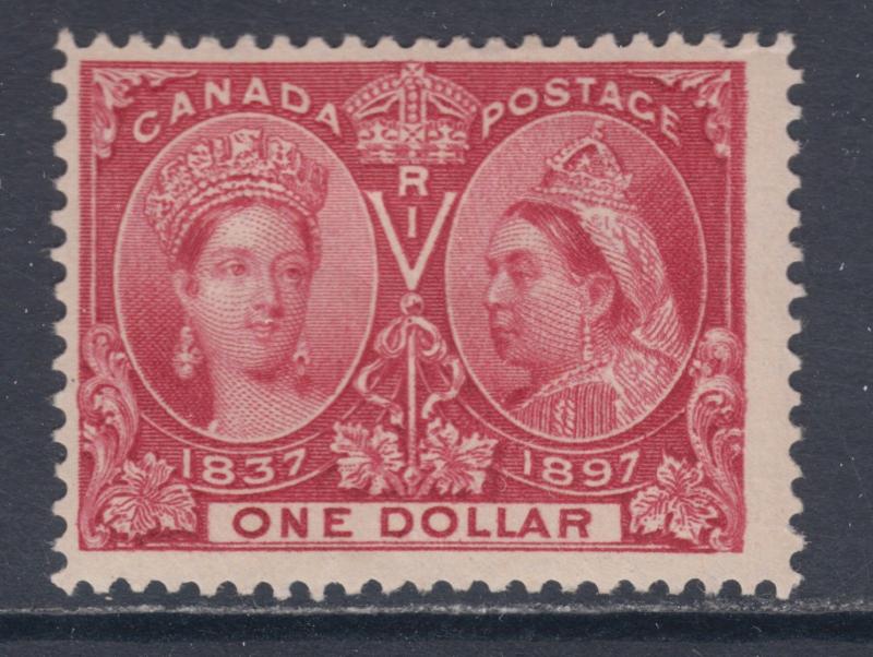 Canada Sc 61 MOG. 1897 $1 Queen Victoria Jubilee