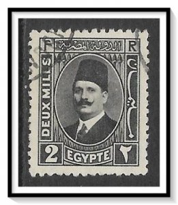 Egypt #129 King Fuad Used