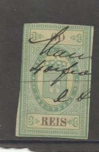 Cape Verde Revenue Stamp Used cgs (3