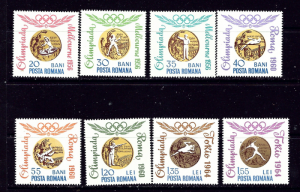 Romania 1691-98 MNH 1964 Olympics