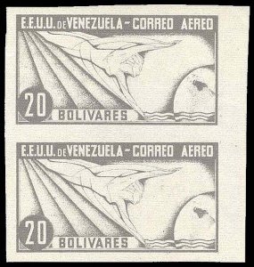 VENEZUELA C63(var)  Mint (ID # 92997)