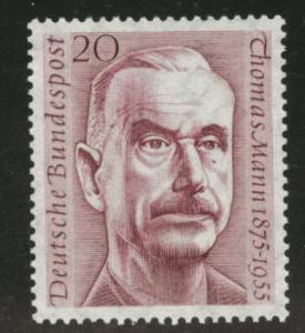 Germany Scott 746 MH* 1956 Thomas Mann stamp
