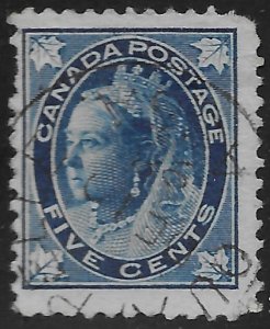 Canada #70 5c Queen Victoria