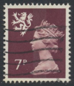 Scotland   Machin 7p SG S24   SC# SMH8 Used   see details    