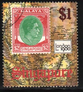 Singapore #351   used