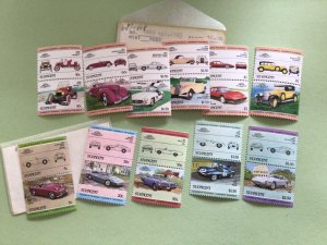 St Vincent mint never hinged Classic Car  sets vintage stamps Ref 65658