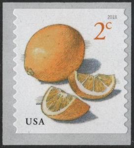 SC#5256 2¢ Meyer Lemons Coil Single (2018) SA