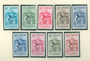 Venezuela #C401-9  Single (Complete Set)