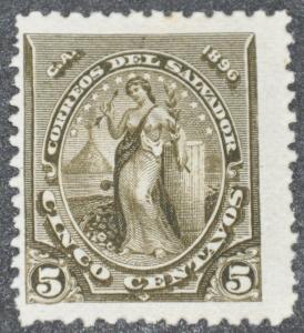 DYNAMITE Stamps: El Salvador Scott #137   UNUSED