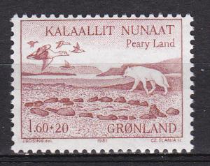 Greenland B 9 MNH 1981 WILDLIFE