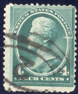 4c green 1883 Andrew Jackson SC211
