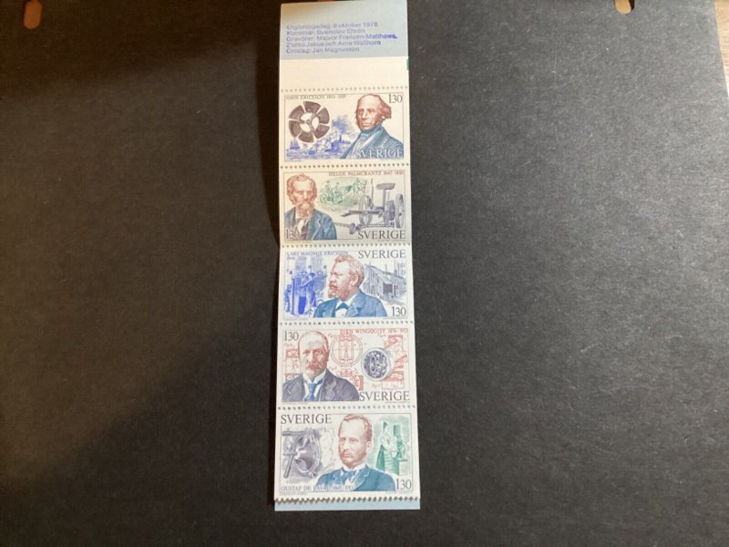 ICOLLECTZONE Sweden 1182a Complete Booklet XF NH