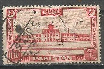 PAKISTAN, 1949, used 10a, Definitives, Scott 53