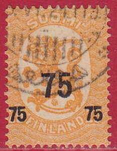 Finland - 1919 - Scott #122 - used - Surcharge