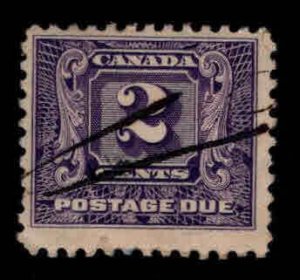 CANADA Scott J7 Used postage due