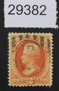 US STAMPS  #183 USED LOT #29382