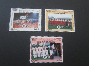 Jordan 1997 Sc 1579-81 set MNH