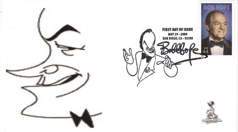 Bob Hope FDC, from Toad Hall Covers!