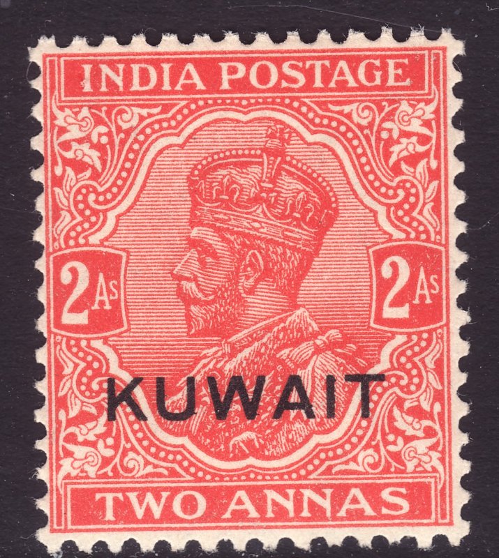 1934 British Kuwait KGV 2 Anna issue MNH Sc# 23 Wmk 196 CV $25.00