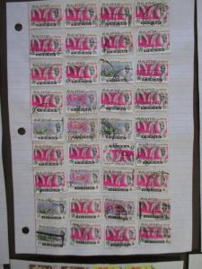 ~288 Malaysia Hinged On Pages - Unchecked - As Received - See Photos - (Z5)