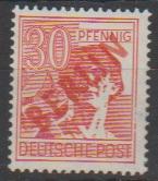 (DE 10442) Mi: 28  1949  U/m Cat €  90.00 signed Schlegel