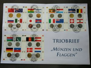 United Nations Coin & Flag 2006 Currency Money China Japan (FDC) *diff PMK *rare