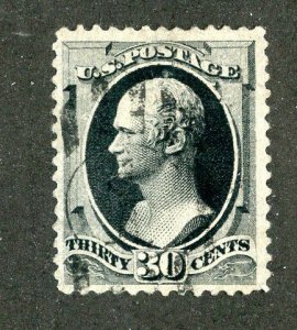 232 US  1873 Scott# 165 used cat. $150.00 ( Offers welcome )