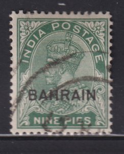 Bahrain 3 King George V O/P 1933