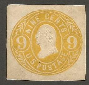 U.S. Scott #U66 Embossed Stamped Stamp - Mint Single