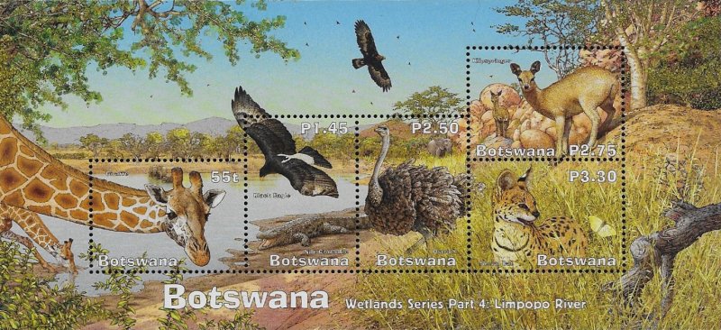 Botswana Scott #'s 779a MNH