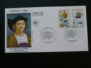 explorer Christopher Columbus Europa 1992 FDC 58472 