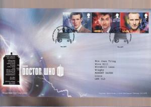 2013 DR WHO  FIRST DAY COVER