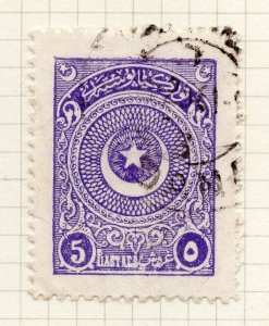 Turkey 1900s Early Issue Fine Used 5p. NW-12211