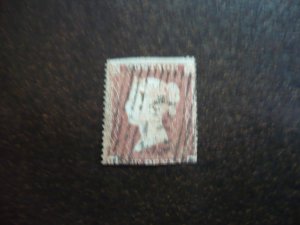 Stamps - Great Britain - Scott# 8 - Used Part Set of 1 Stamp