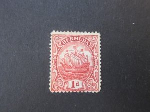 Bermuda 1919 Sc 42a MH