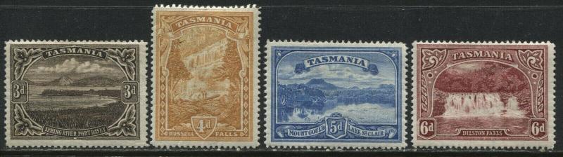 Tasmania 1899 Scenic Views 3d to 6d mint o.g. 