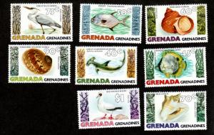 Grenada Grenadines # 341-348 Mint NH!