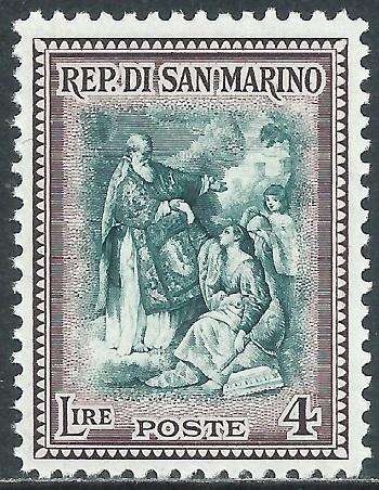 San Marino, Sc #262, 4 l, MNH