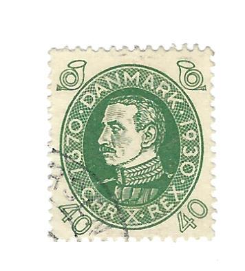 DENMARK   SC  #  219  USED