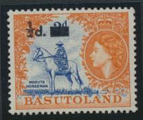 Basutoland  SG 54 Mint  Hinged - Opt surcharge