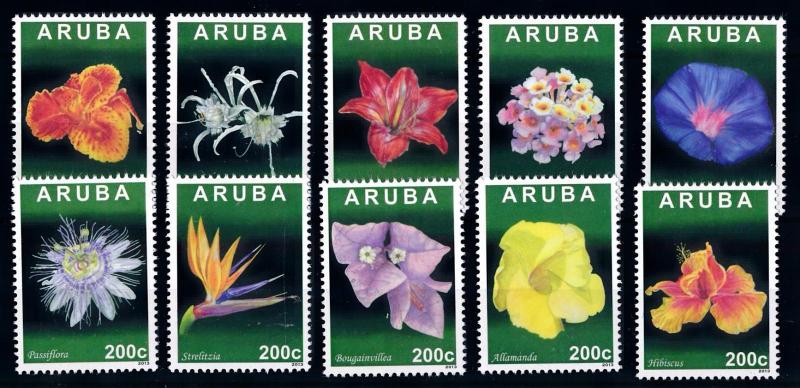 [68782] Aruba 2013 Flora Tropical Flowers Blumen  MNH