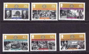 D3-Isle of Man-Scott#1102-7-unused NH set-Rotary Int'l-2005-