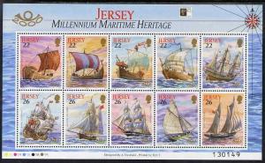 Jersey 2000 \'The Stamp Show 2000\' - Maritime Heritage p...