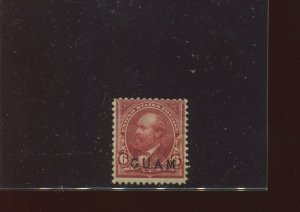 Guam Scott 6S Overprint Mint Specimen Stamp with APS Cert  (Stock Guam 6-APEX1)